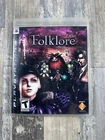 Folklore (Sony PlayStation 3, PS3, 2007) CIB Complete W/ Manual + Reg Card