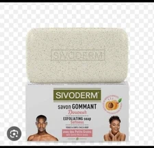 1×Sivoderm Face,Body Exfoliati Softeness Soap with Apricot Kernels230g 8.11oz  