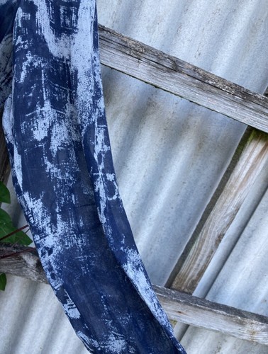 Jigsaw Ladies SILK Skirt Suit 100% Silk Dark Blue Size UK 14,16 Matching Scarf - Picture 15 of 20