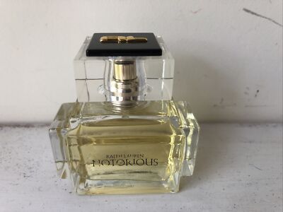 Fluid Ounce Notorious RALPH LAUREN Eau DE Parfum WOMEN'S PERFUME Rare 