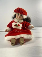 Porcelain Dolls of the Month, September and December with Boxes