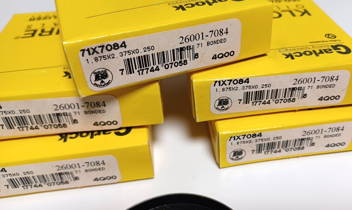 Garlock 26001-7084 Mo.71 Bonded Klozure Oil Seal 1.875x2.375x0.250