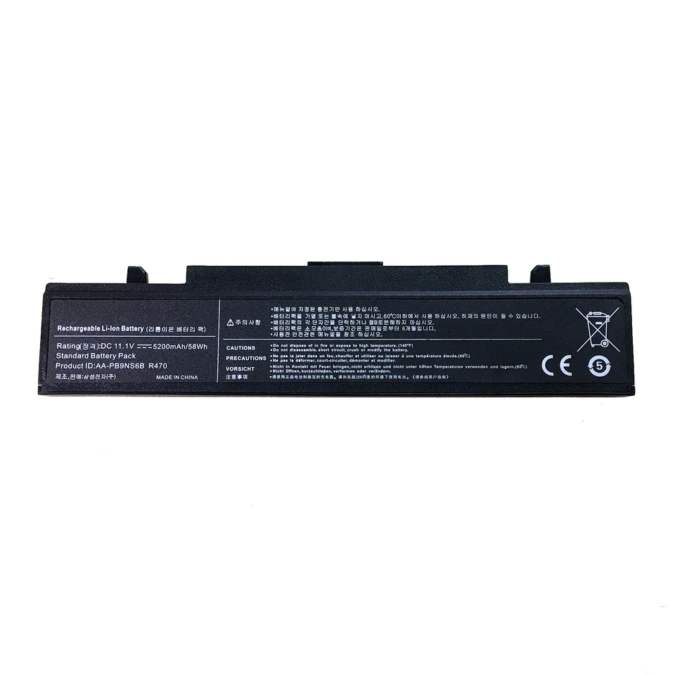 Laptop Akku für Samsung Series 5 550P 550P5C 550P7C NP550P5C NP550P7C 5200mAh - Bild 2 von 4