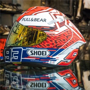 Full Face Motorcycle Helmet Shoei X Spirit Iii X14 Marquez 5 Tc 1 Helmet Ant Ebay