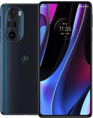 Motorola Moto Edge Plus 2022 Desbloqueado - 256GB, Azul Cosmos, 5G, Con Quemado De Pantalla Pero Funcional