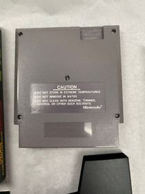 NES Golf CIB BLACK BOX  NINTENDO Vintage Video Game 5 Screw Back Hang tab