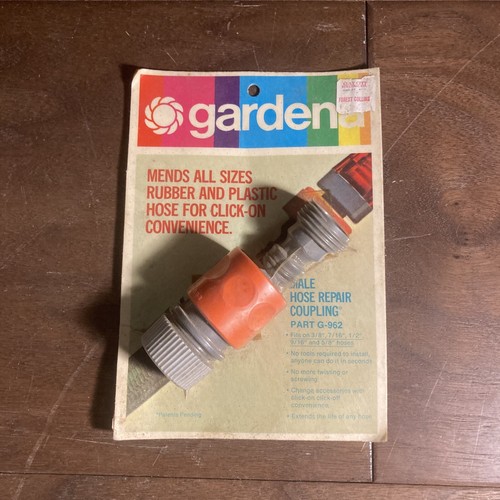 NOS Garden Male Hose Repair Coupling