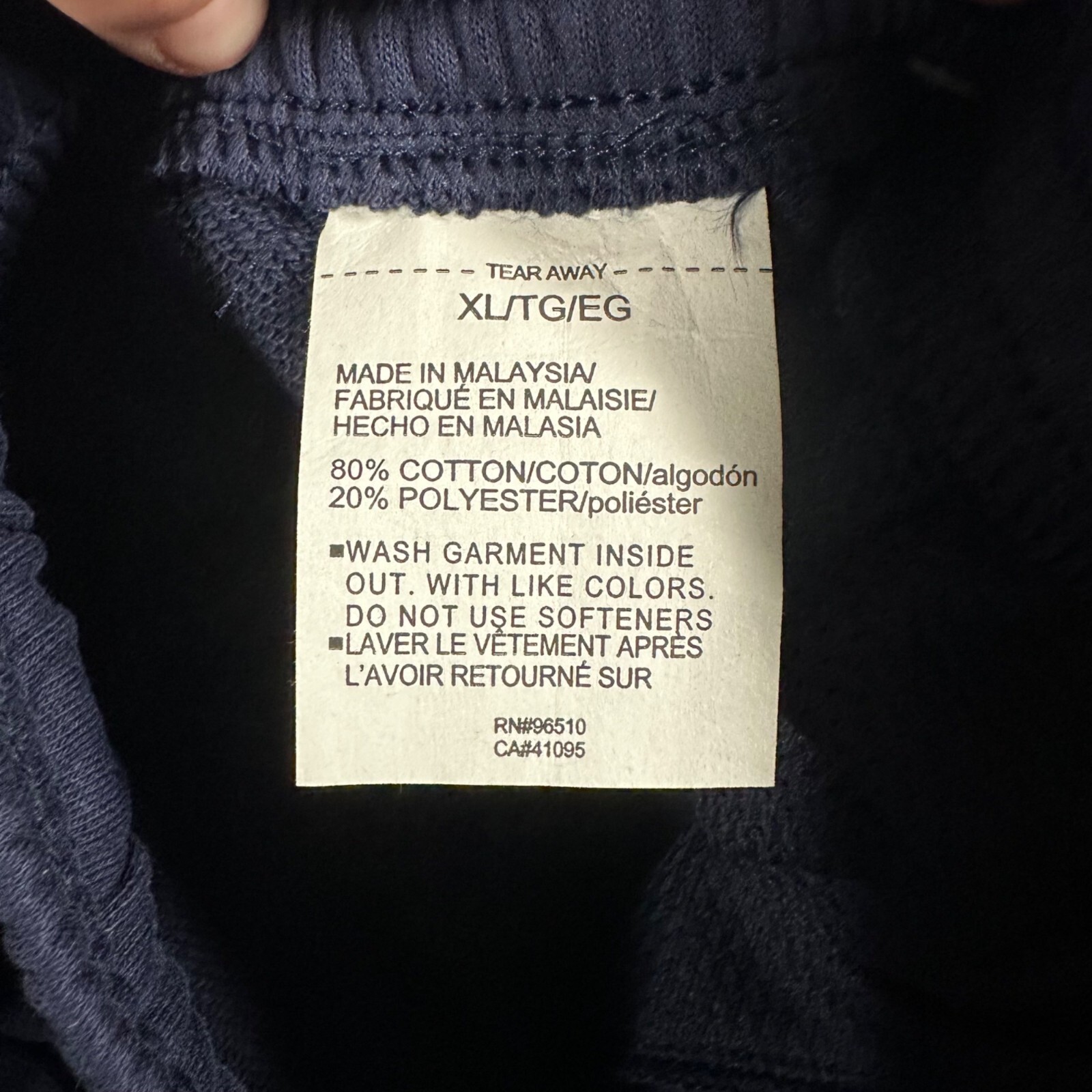 Under Armour Mens XL Navy UA Rival Terry 6 Inch Shorts Pockets Drawstring NWT thumbnail 7