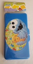 Sesame Street Cookie Monster Baby Wipes Travel Case NEW NWT Retro