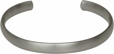 Bracelet Pour Homme En Titane Poli De La Marque Ti2 Titanium - Couleur Argent, Neuf Avec étiquettes