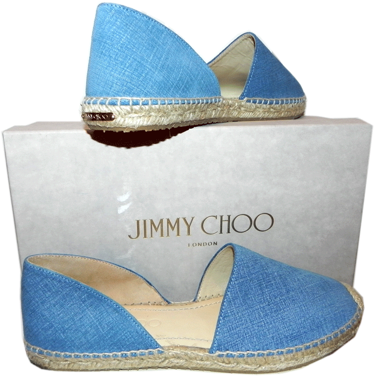 Jimmy Choo Dreya Denim Azul Cuero Alpargatas Zapato bajo Alpargatas 38.5-8.5 Jimmy Choo Dreya Denim Azul Cuero Alpargatas Zapato bajo bajo bajo Alpargatas 38.5-8.5 alta calidad general