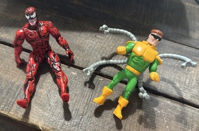 1996 ToyBiz Marvel venom and Dr. Octopus Action Figure Lot of 2