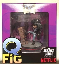QmX Q Fig Jessica Jones Netflix Marvel Comics 2017 Quantum Mechanix Figure NEW