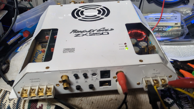 ンビオーダーページ Nice VTG 90s Phoenix Gold 🐦‍🔥 ZX250 Car Stereo Amplifier Old