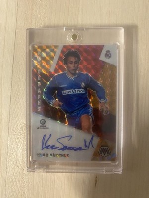Panini 2020-21 Mosaic La Liga Autographs Hugo Sánchez Auto Real Madrid A-HS