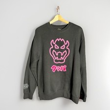 Nintendo Bowser Sweatshirt Japanese Mario Super Nintendo World Universal Studios