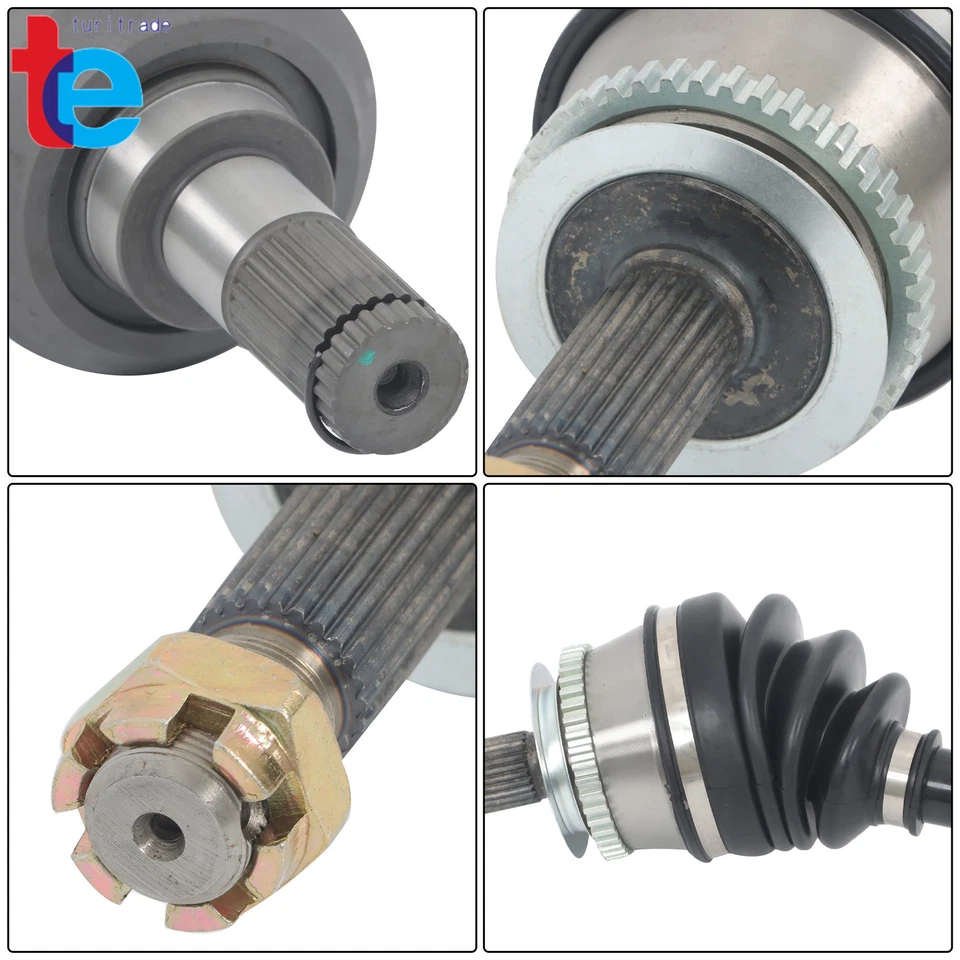 Conjunto de eje CV delantero izquierdo y derecho 2001-2006 para Hyundai Elantra L4 2,0 L 2x Foto 4 de 4