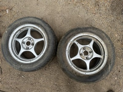 ENKEI Racing RP02 Wheels 15 inch 7JJ +41 A356 Set Of 2 4x100