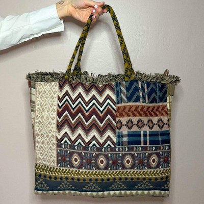 Eminent Jacquard Bag - Beige Brown
