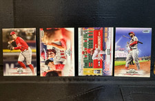 2025 Topps Stadium Club Los Angeles Angels 4 Card Team Set- Mike Trout, Neto
