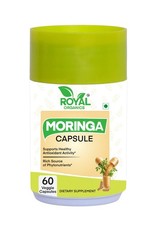 Royal Organics Moringa Capsules 60 Capsules - Whole-Body Health a- 500 mg