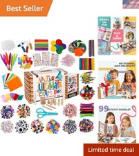 3000 Pcs Arts and Crafts Supplies Materials for Kids - Ultimate Bulk Craft...