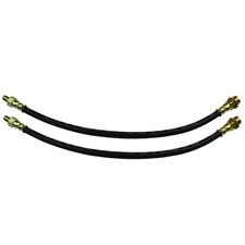 Rubber Brake Hose Front Disc Factory Flex Line 1965-66 Ford Mustang 2pc Rubber Brake Hose Front Disc Factory Flex Line 1965-66 Ford Mustang 2pc