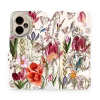 HandyhüLle Mit Klappe FüR Honor 400 5G Mobiwear Case Cover Etui Blumenstrauß