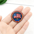 USA 250th Anniversary Commemorative Pin 1776-2026 Patriotic Lapel Medium, D