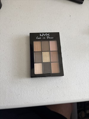 NYX LOVE IN PARIS EYESHADOW PALETTE #LIP 02 ~ 9X0.028oz