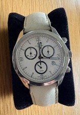 Christopher Ward W7 Rapide 38mm White Dial Quartz Chronograph Lovely