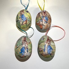 Peter Rabbit Mini Tin Easter Eggs 52 x 62 x 69 mm set of 4 eggs