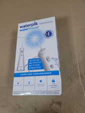 Waterpik Cordless Plus Rechargeable Water Flosser White 2 Pressure Settings New