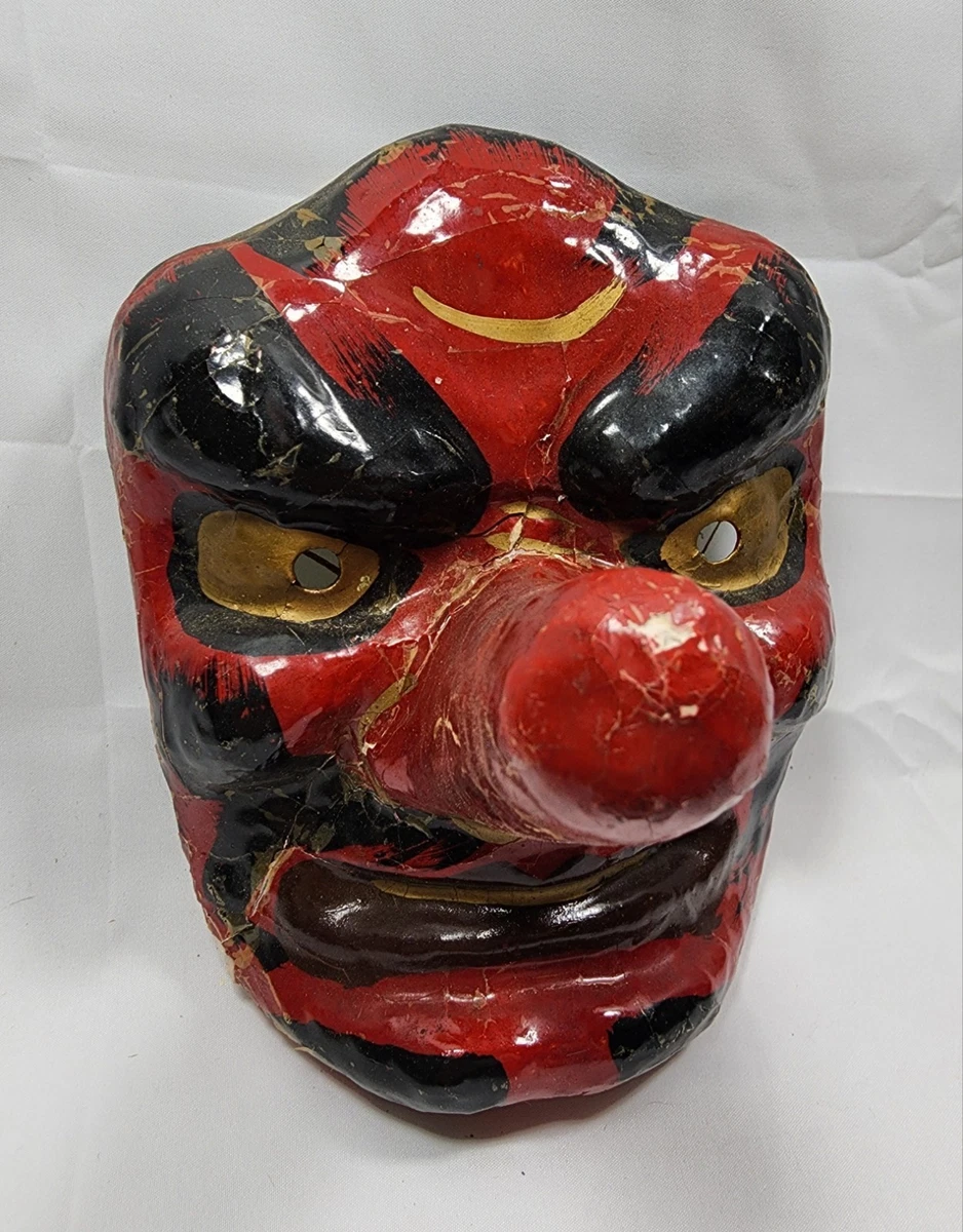 Tengu Mask In Antique Japanese Masks for sale | eBay