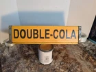 Vintage Double Cola Wooden Soda Bottle Crate, Missing Dividers