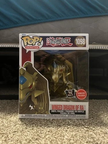 Funko Pop! Vinyl Super 6 in: Yu-Gi-Oh! - Winged Dragon of Ra (Metallic)