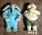 1983 Vintage Star Wars Max Rebo Band Action Figures Max REBO & Droopy McCool