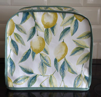 KENWOOD PROSPERO food mixer dust cover Lemon Trees design vinyl green trim