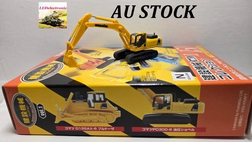 TOMYTEC N scale 1/150 Komatsu PC300-8 Hydraulic Excavator, model railway/diorama