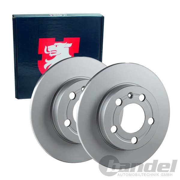 2X JP Group Bremsscheiben Ø239Mm Voll Hinten Passend FüR Audi A3 Skoda Octavia-image