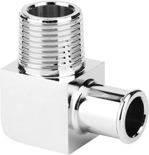 Hose Fitting, Hose Connector, Aluminum Alloy 90 Degree Adapter 1/2in NPT to