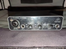 Behringer U-PHORIA UMC22 2in2out USB Audio Interface