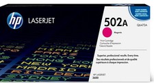 Genuine HP 502A Magenta Q6473A Toner Cartridge for LaserJet 3600 - New Sealed