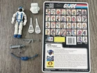 1985 Hasbro GI Joe ARAH - SNOW SERPENT v1 Action Figure 100% Complete File Card