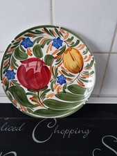 Wade Royal Victoria Pottery Hand-Painted 9.5” Plate Vintage ‘Capri’ PERFECT