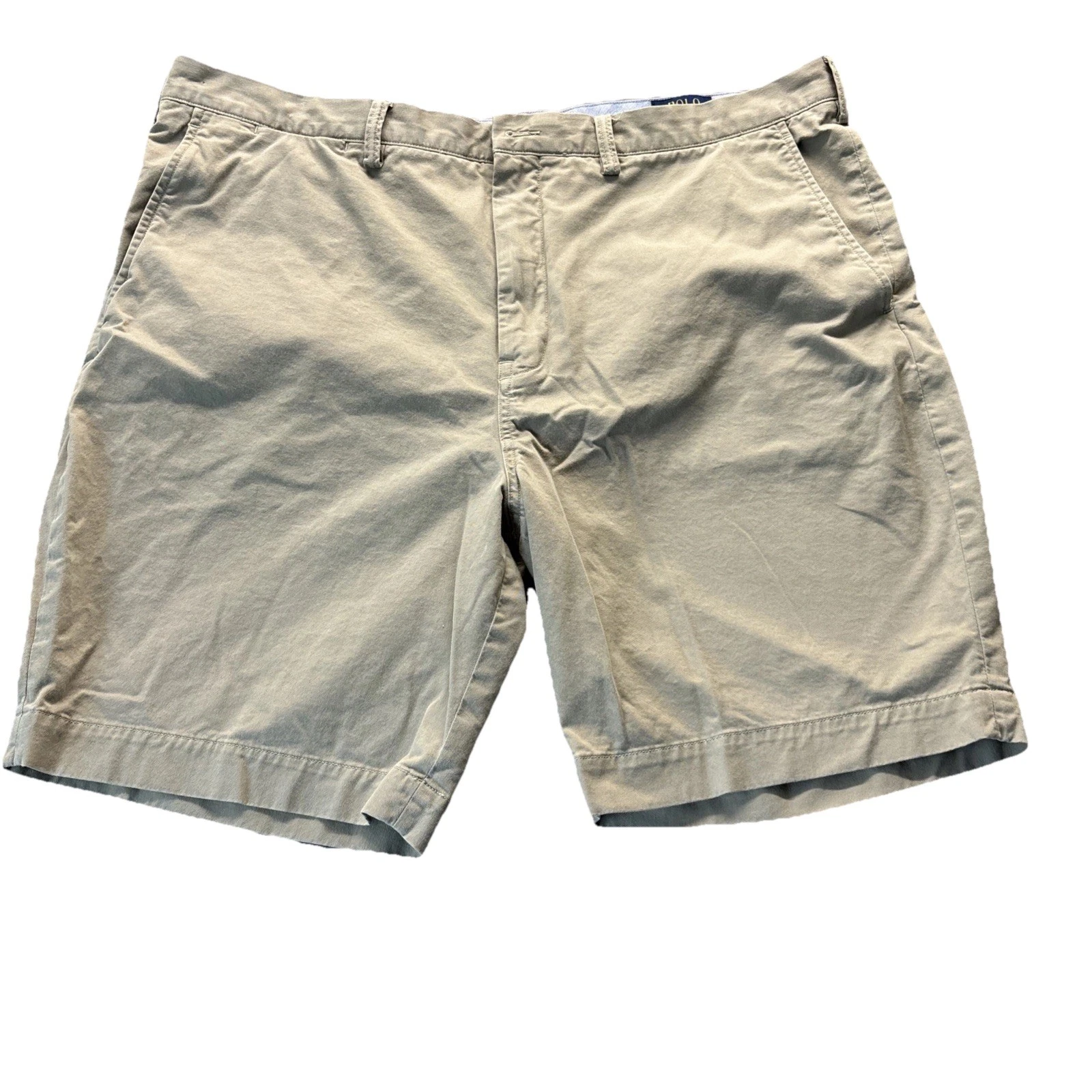 Polo Ralph Lauren Chino Shorts Men 42 Stretch Fit Tan