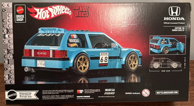 ホットウィール ブリックショップ カスタム '90 ホンダ シビック EF Hot Wheels Brick Shop Custom '90 Honda Civic EF The Hot Ones