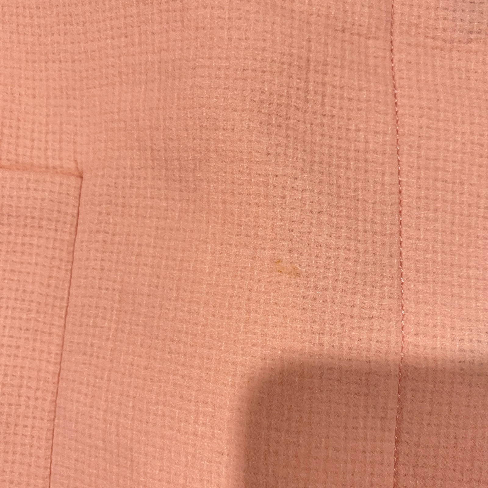 Zara Basic Collared Crop Jacket Womens L Salmon P… - image 7