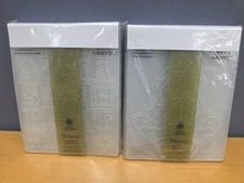 8 ANNA GRIFFIN CHRISTMAS Embossing Folders with Borders Cuttlebug 2 Pks Of 4