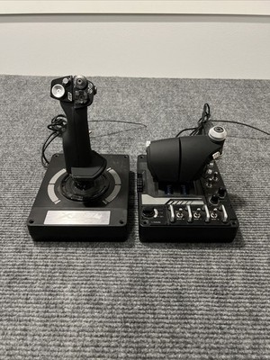 Logitech G X56 H.O.T.A.S Throttle and Joystick Flight Simulator Game Controller
